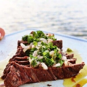 grilled skirt steak