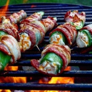 jalapeno poppers on the grill