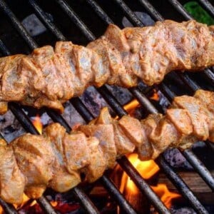 fire roasted chicken kebabs