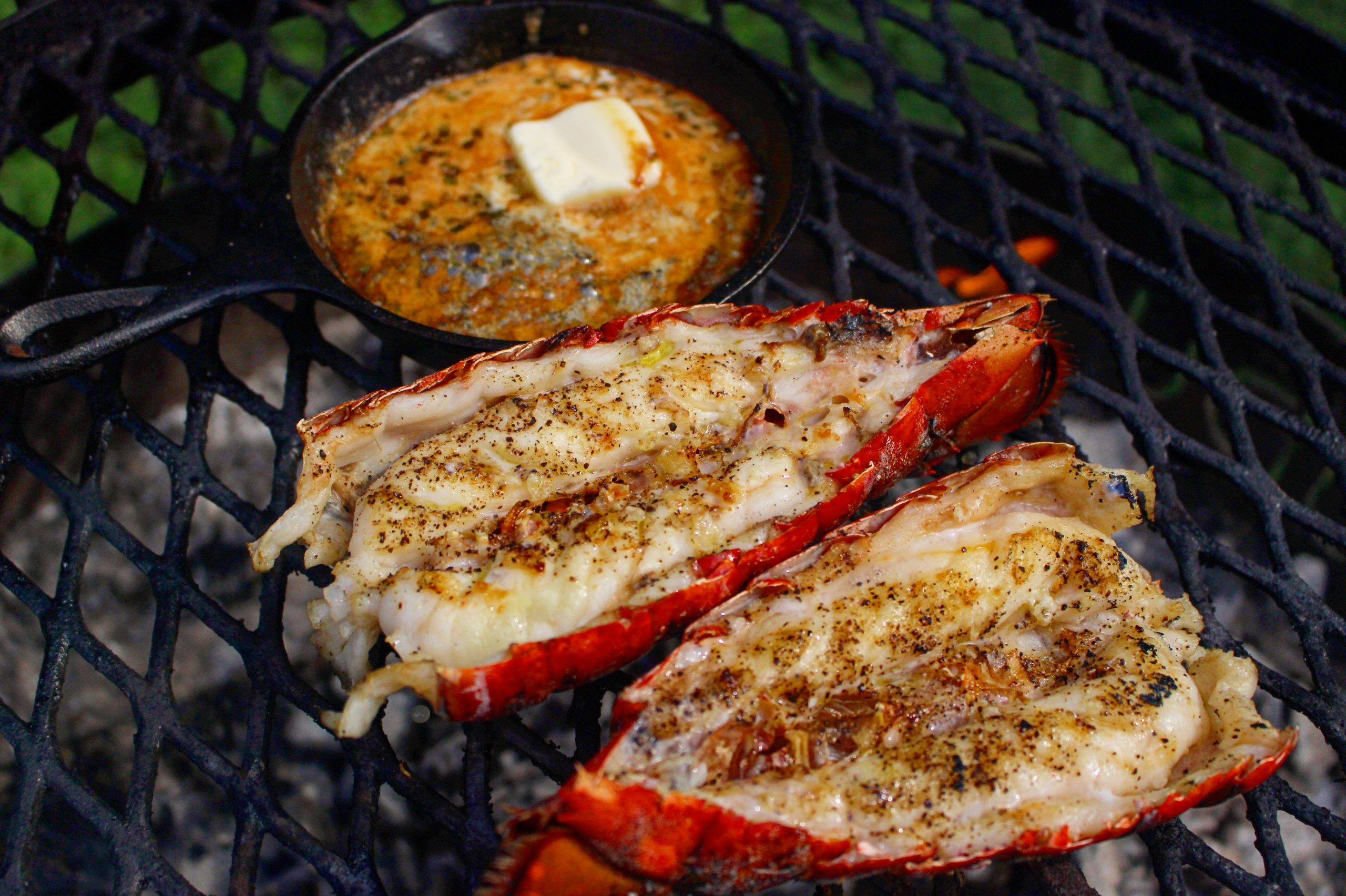 The dish ready to be covered in the butter sauce and served.