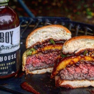 bbq bison burger