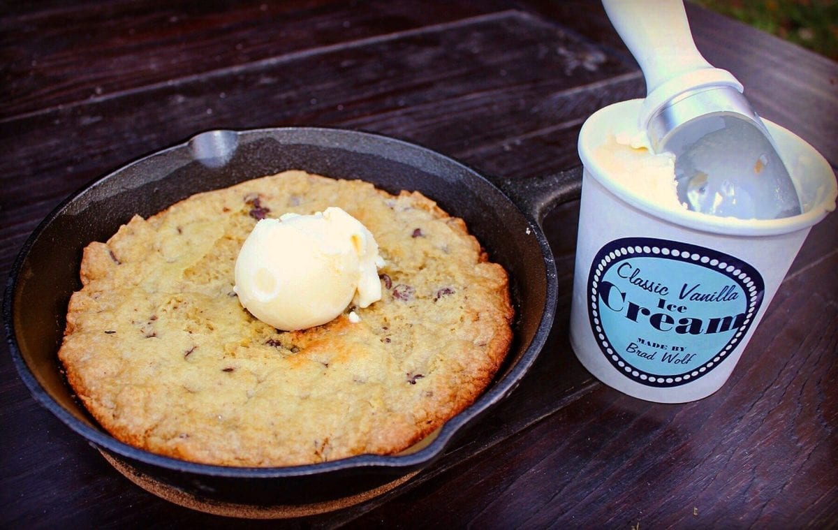 campfire skillet cookie