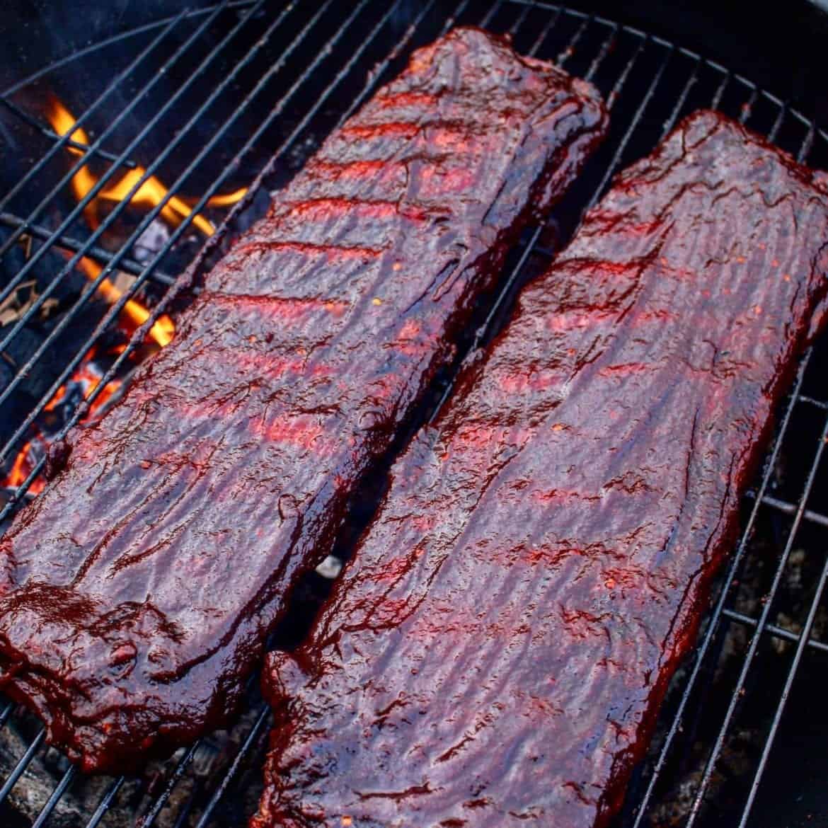 Spicy BBQ Ribs - Over The Fire Cooking