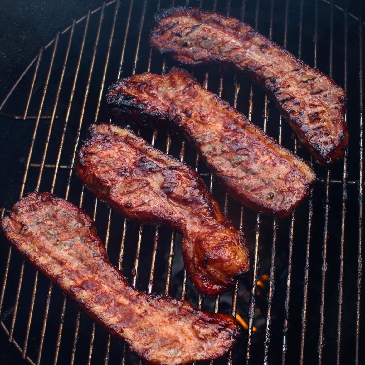 Smoked Pork Belly Strips (How to Smoke Pork Belly)