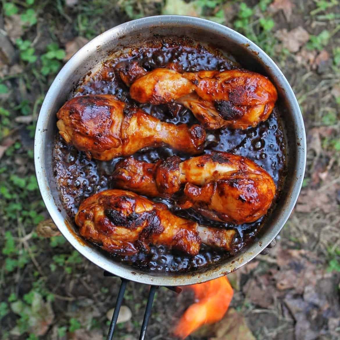 beer marinated bbq chicken wings