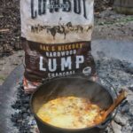 cowboy campfire breakfast with cowboy charcoal
