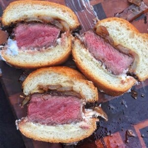 Wagyu Zabuton Steak Sandwich