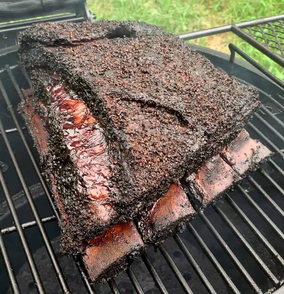 chipotle black pepper smoked beef ribs