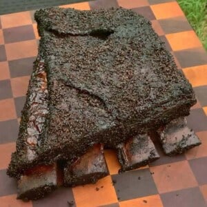 chipotle black pepper smoked beef ribs