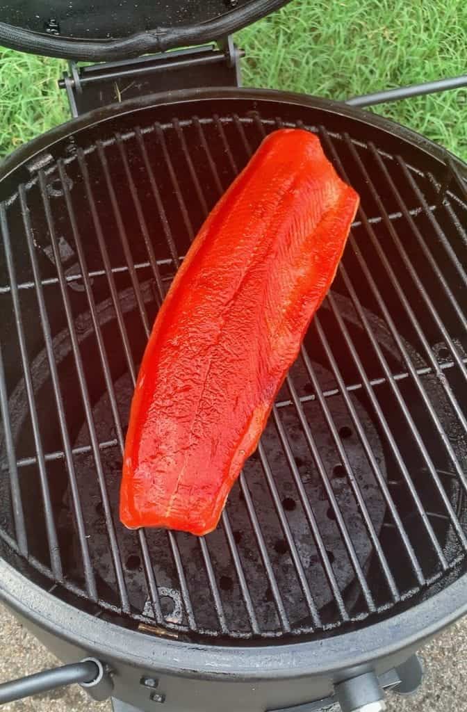 maple bourbon smoked salmon