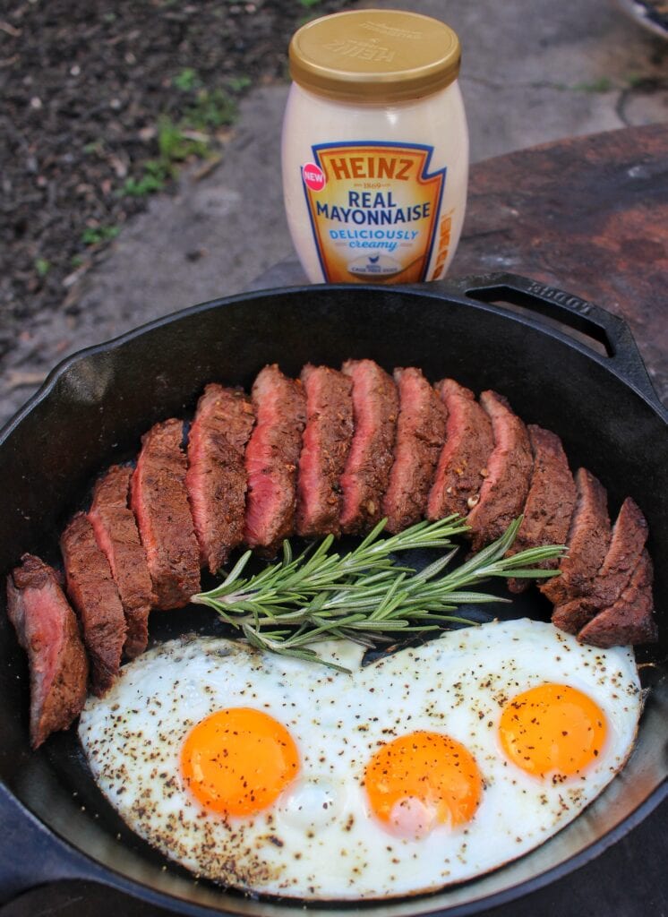 Steak in Mayonnaise