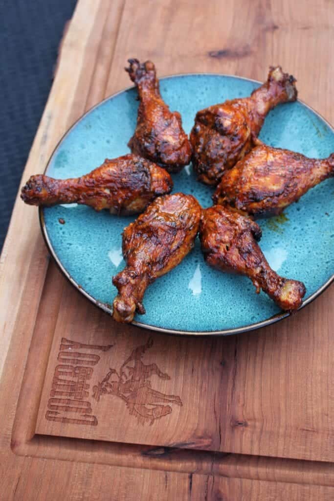 mojo chicken drumstick skewers