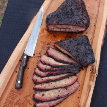 Easy Smoked Brisket - Over The Fire Cooking