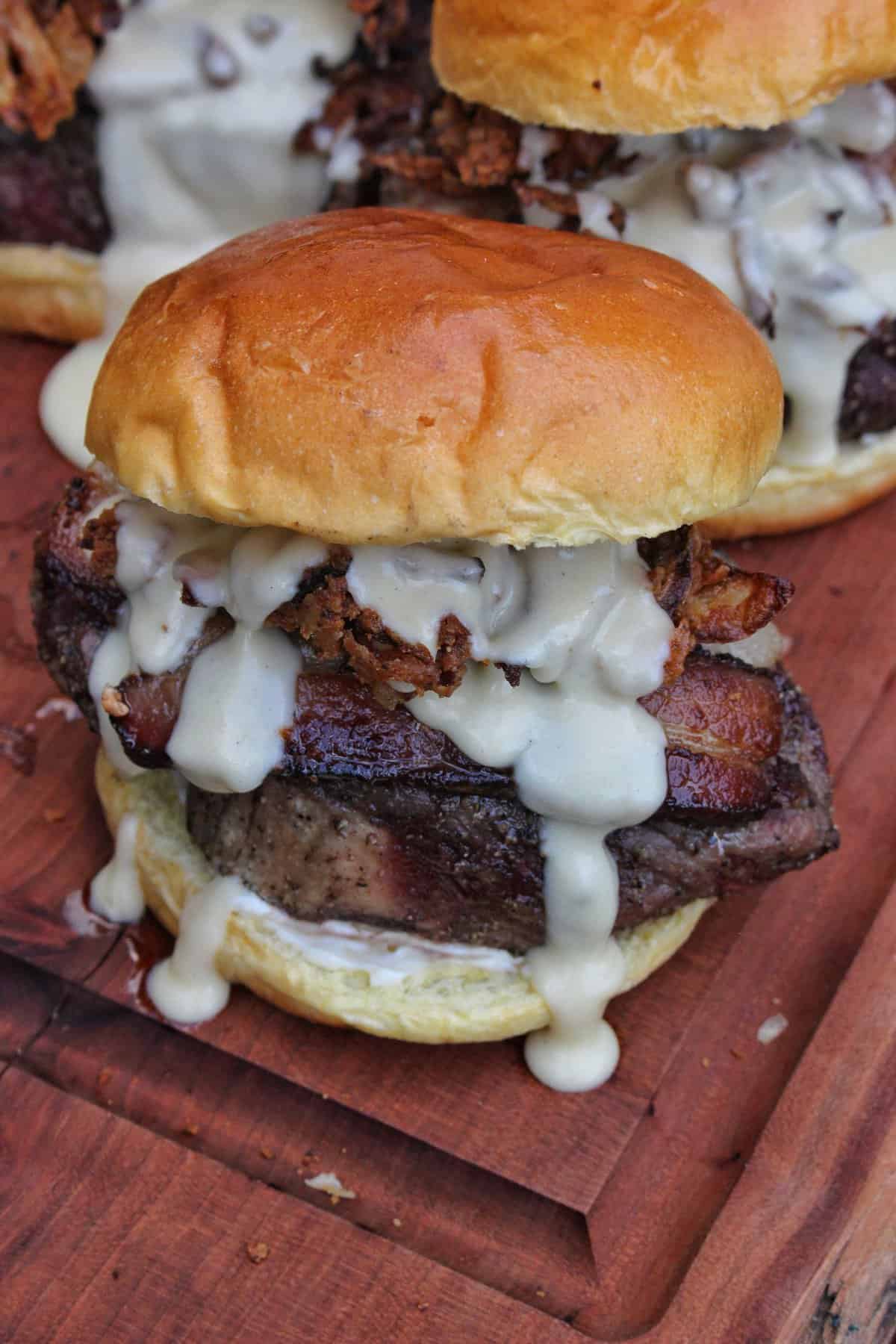 filet mignon burger