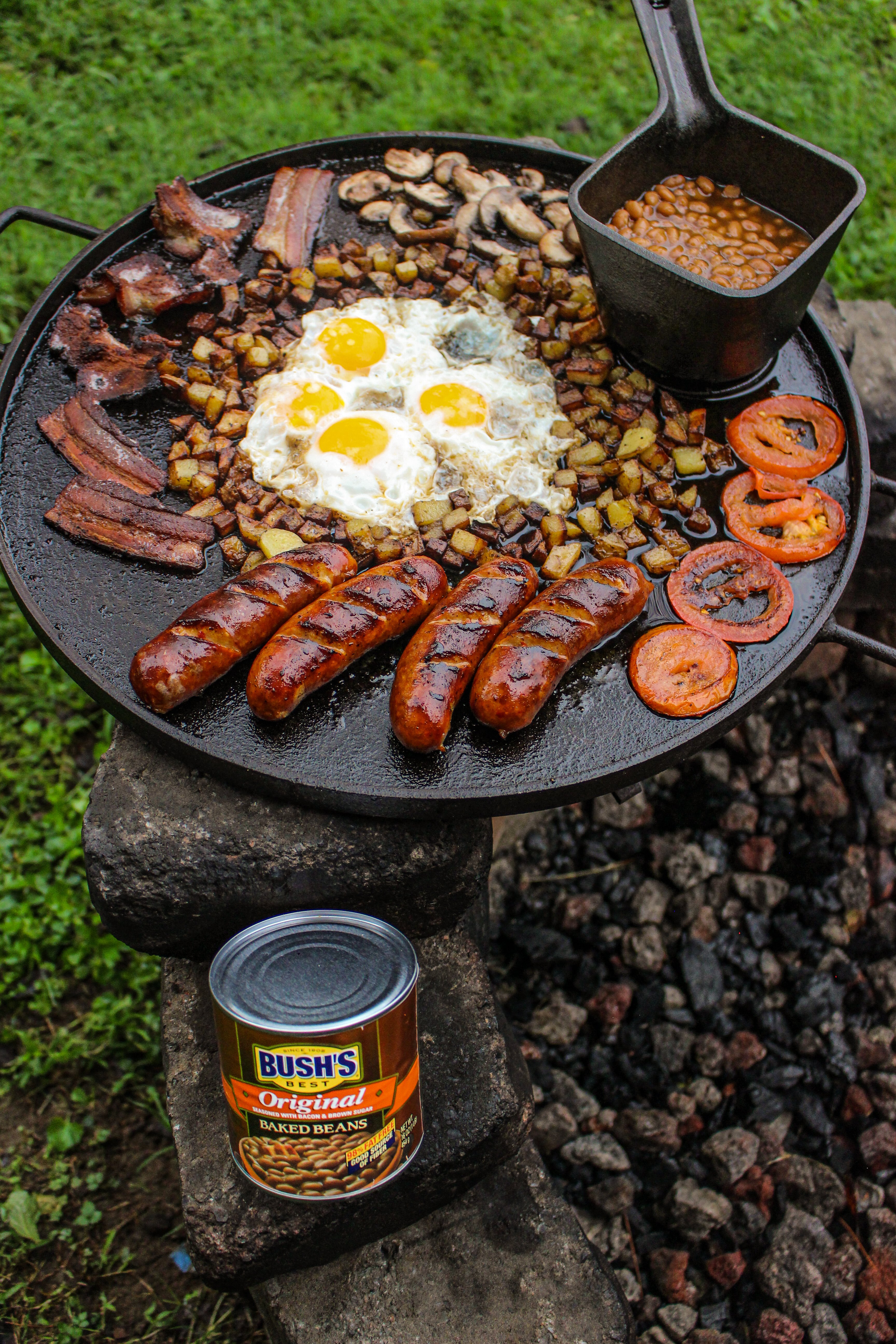 Breakfast Skillet Platter - Over The Fire Cooking