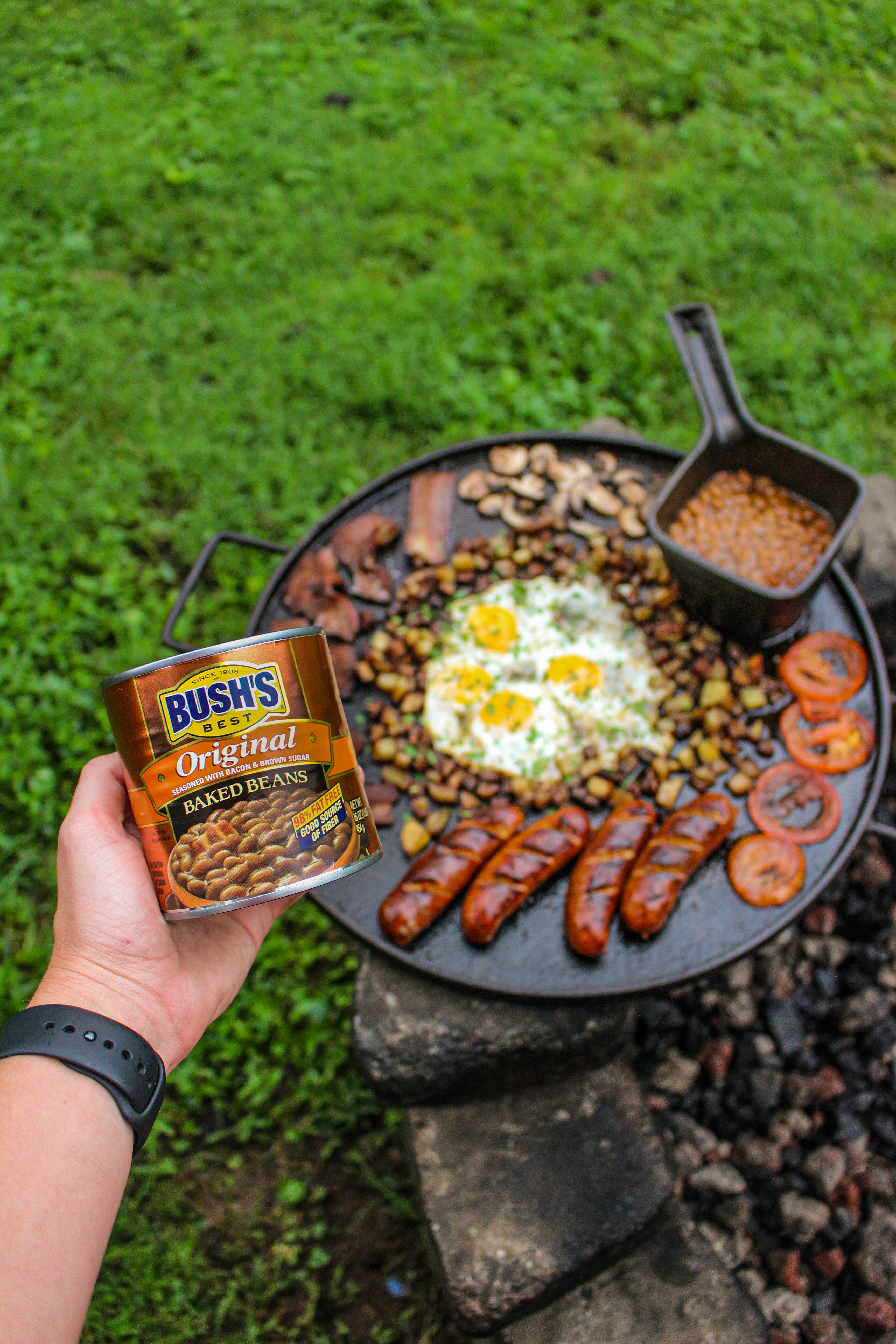 Maple Chorizo Breakfast Skillet - Campfire Maple Chorizo Breakfast Skillet