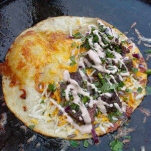 Cheesy Steak Quesadilla