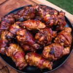 Maple Chili Bacon Wrapped Chicken Wings Recipe