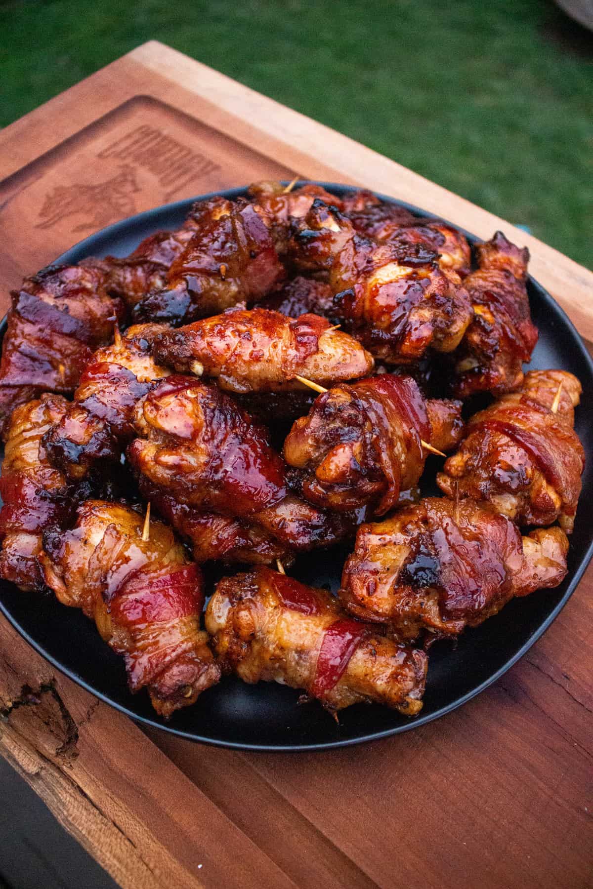 Chili Bacon Wrapped Chicken Wings Recipe