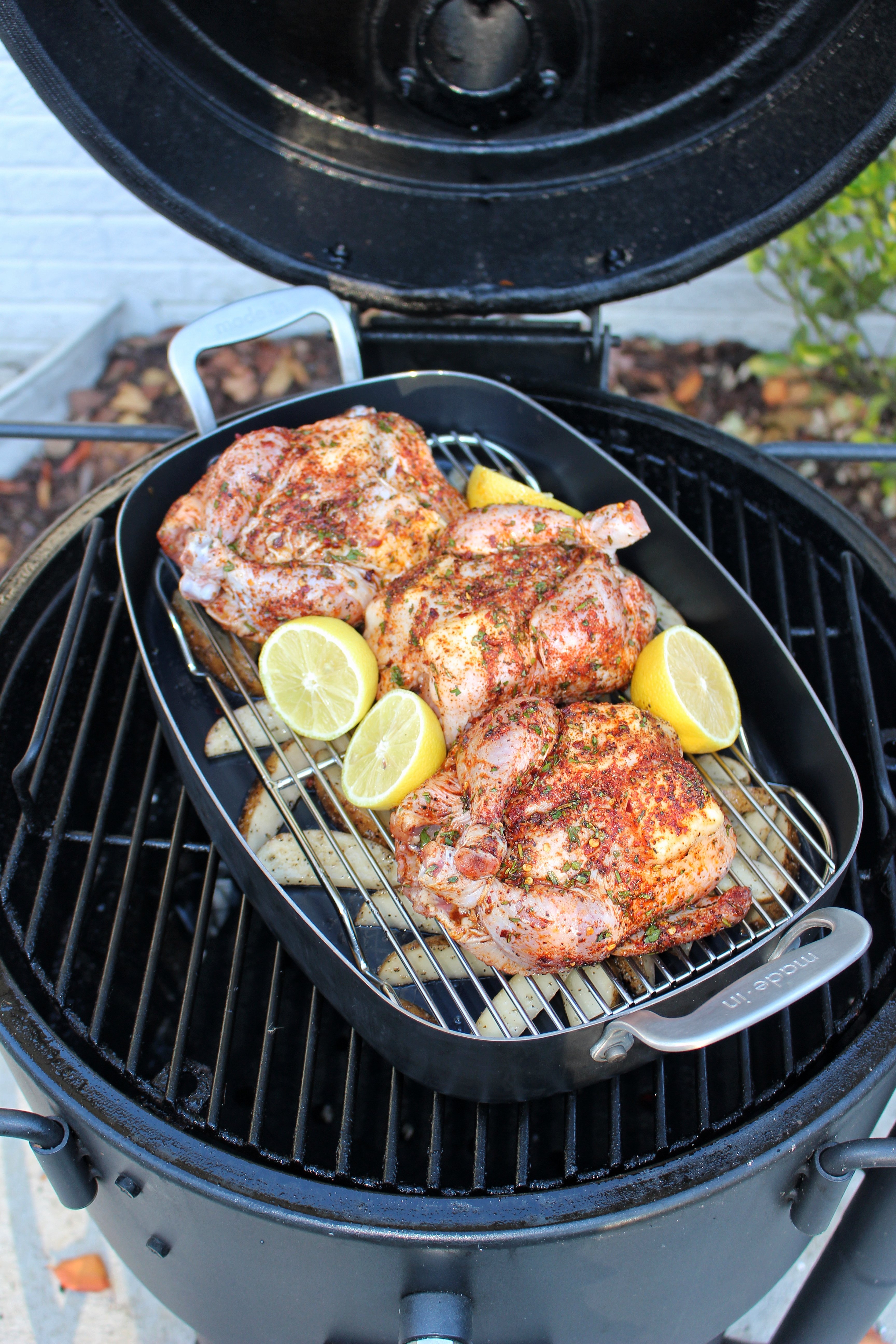 herb encrusted cornish hens