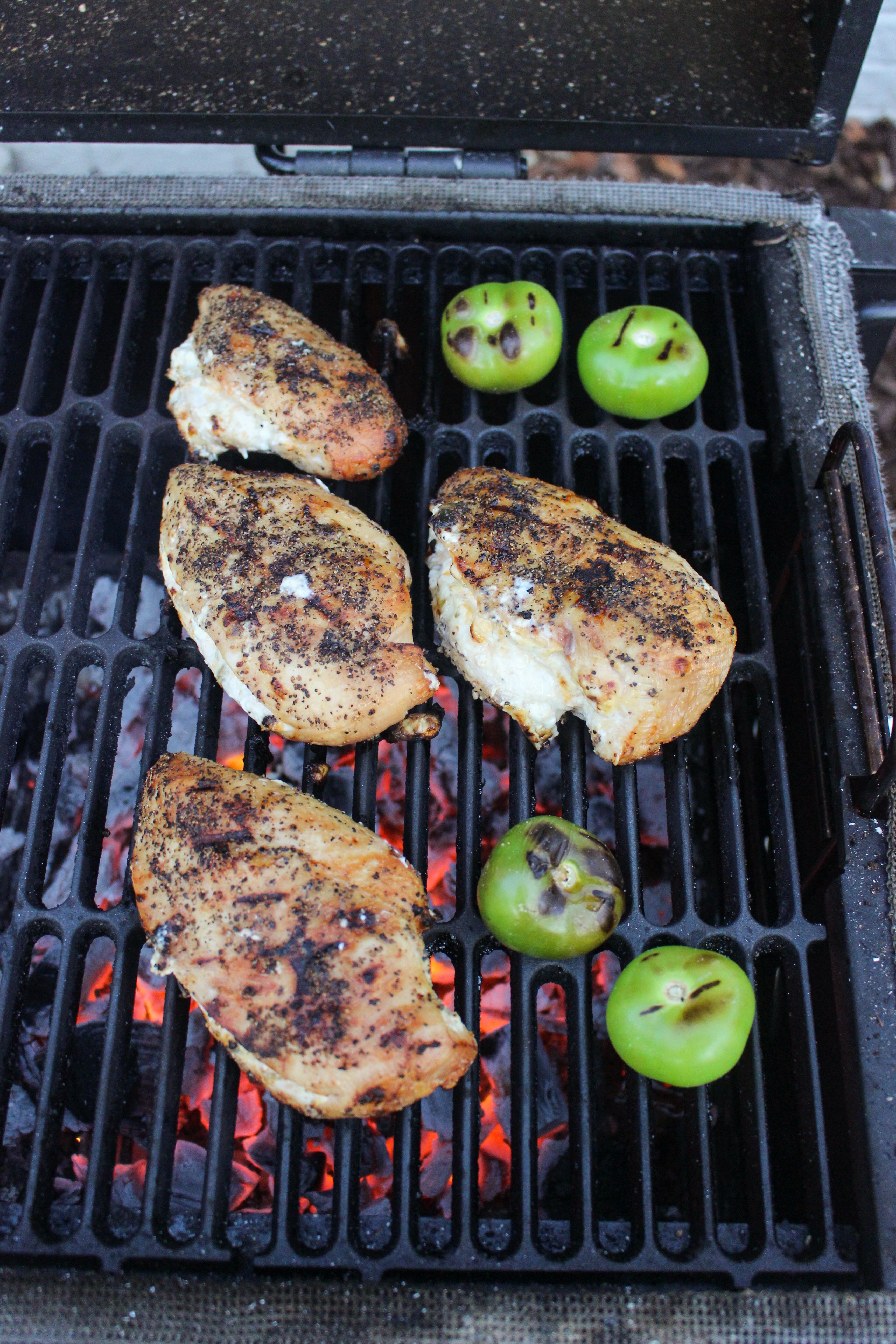 Green Chile and Cheese Stuffed Chicken