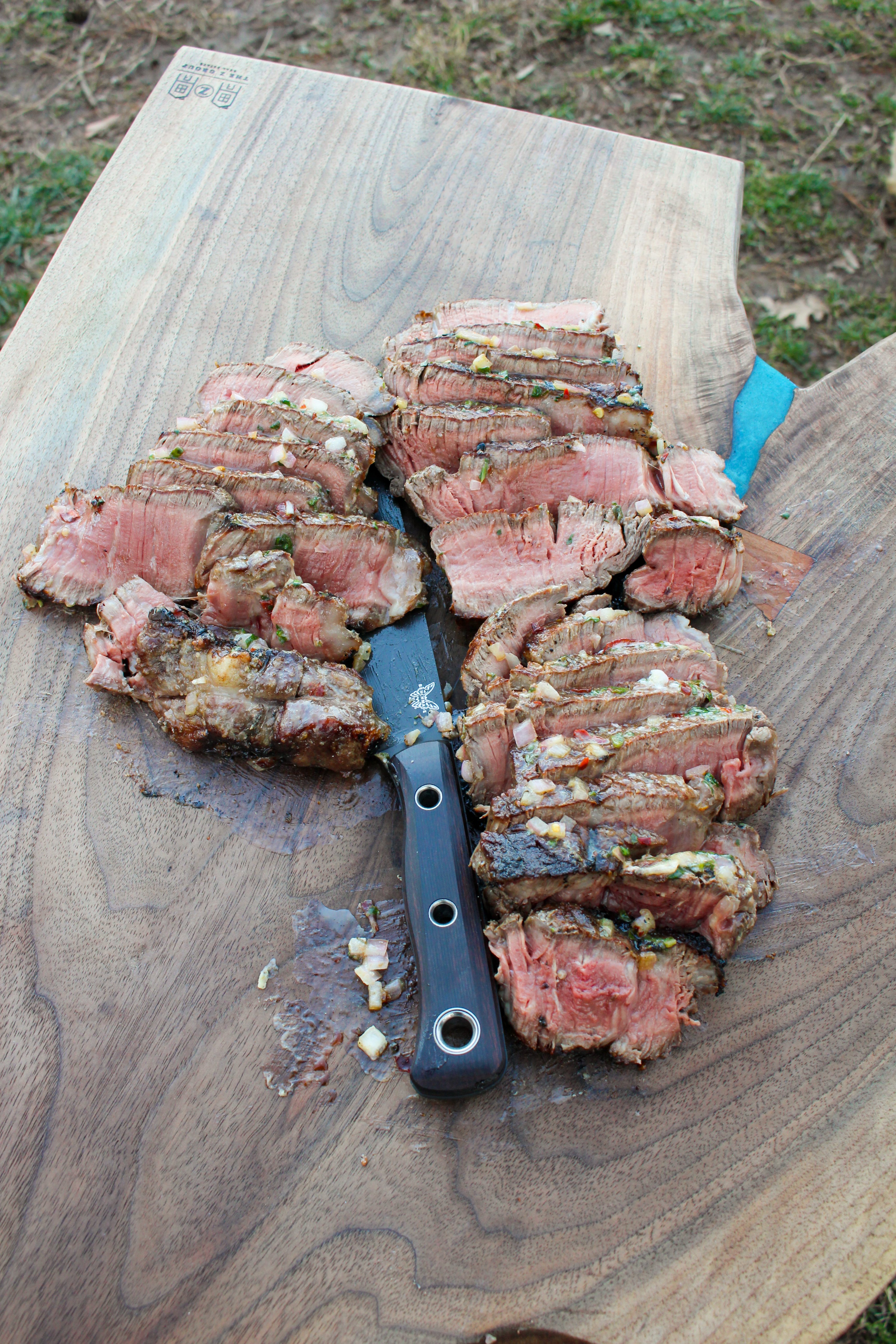 Charcoal Broiled Filet Mignon Over The Fire Cooking