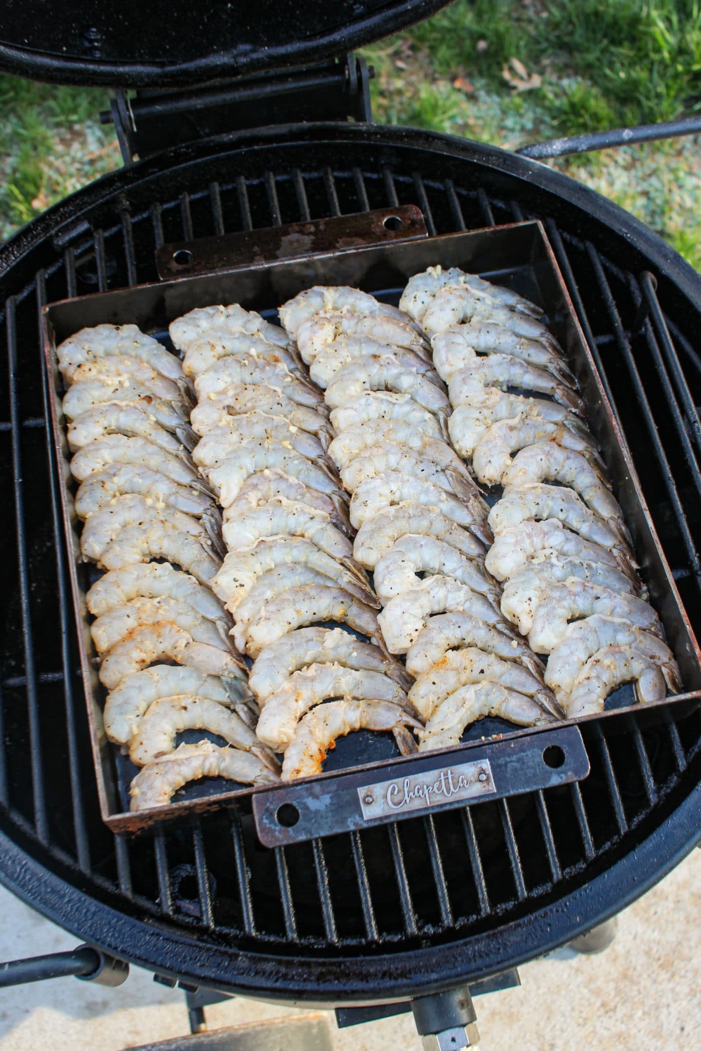 smoked tequila butter shrimp