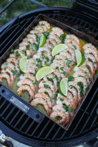 Smoked Tequila Butter Shrimp