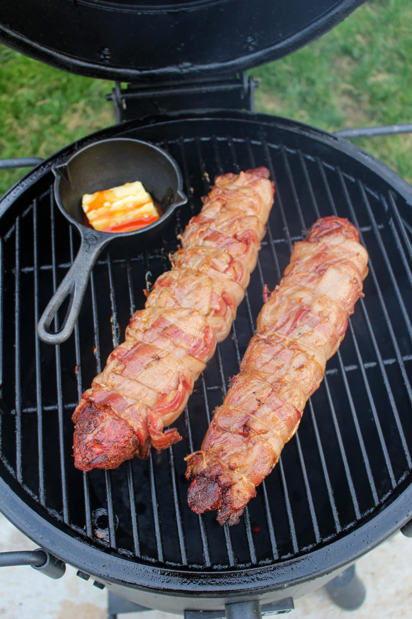 Bacon Wrapped Honey Cajun Pork Tenderloin