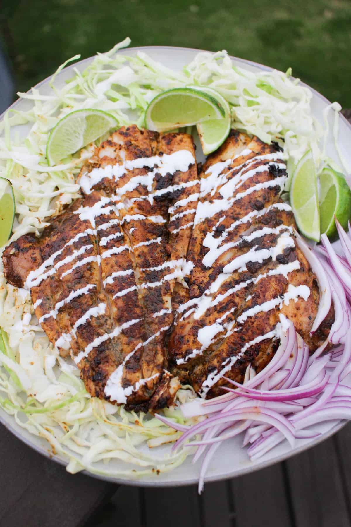 Chipotle Lime Butterflied Red Snapper