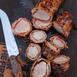 Bacon Wrapped Honey Cajun Pork Tenderloin