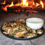 fire baked chimichurri wings