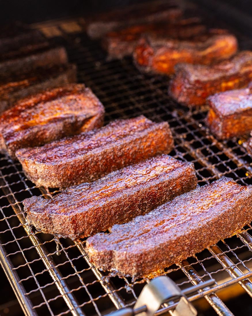 Teriyaki Pork Belly Burnt Ends