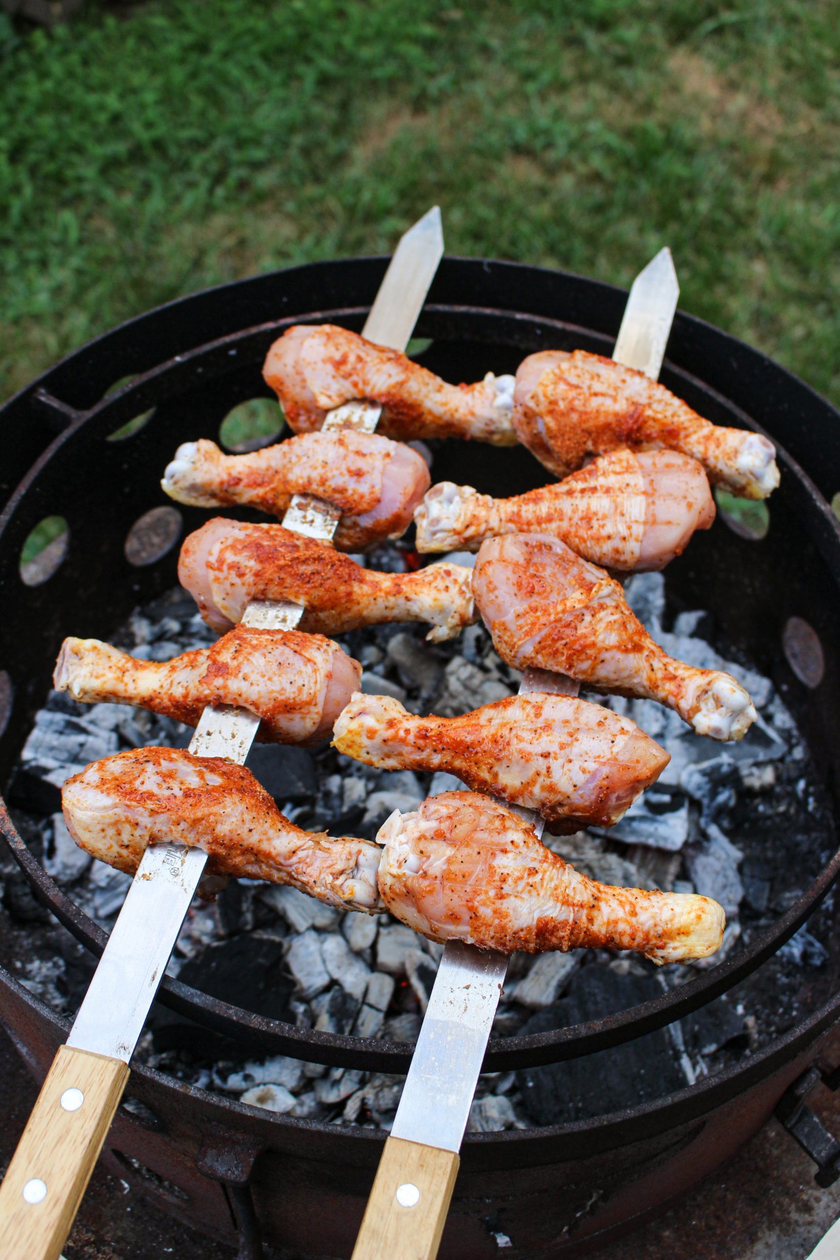 Cherry Coke Chicken Skewers