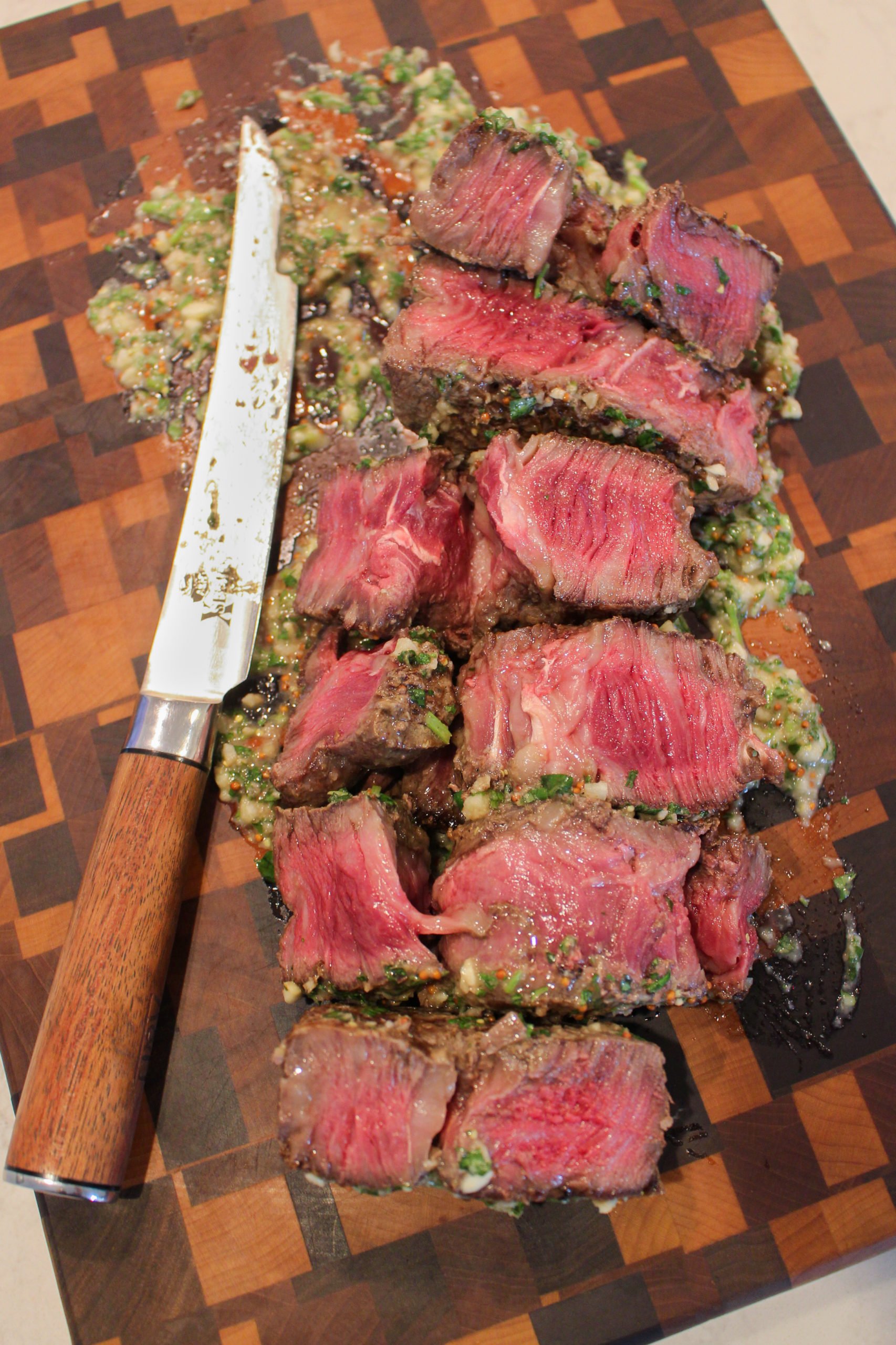 Ribeye Caps with Horseradish Board Sauce