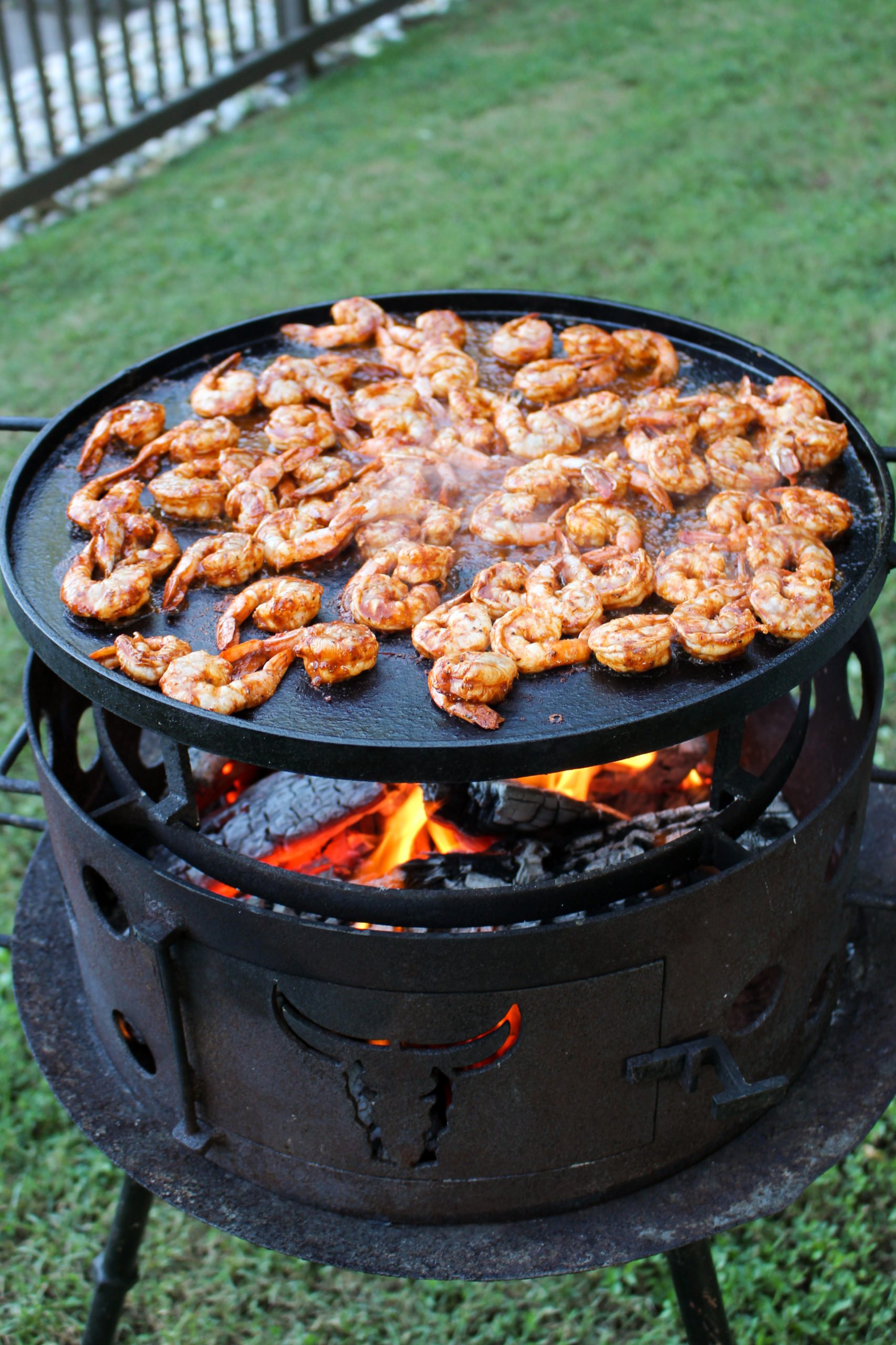 Spicy Mexican Street Shrimp - Over The Fire Cooking