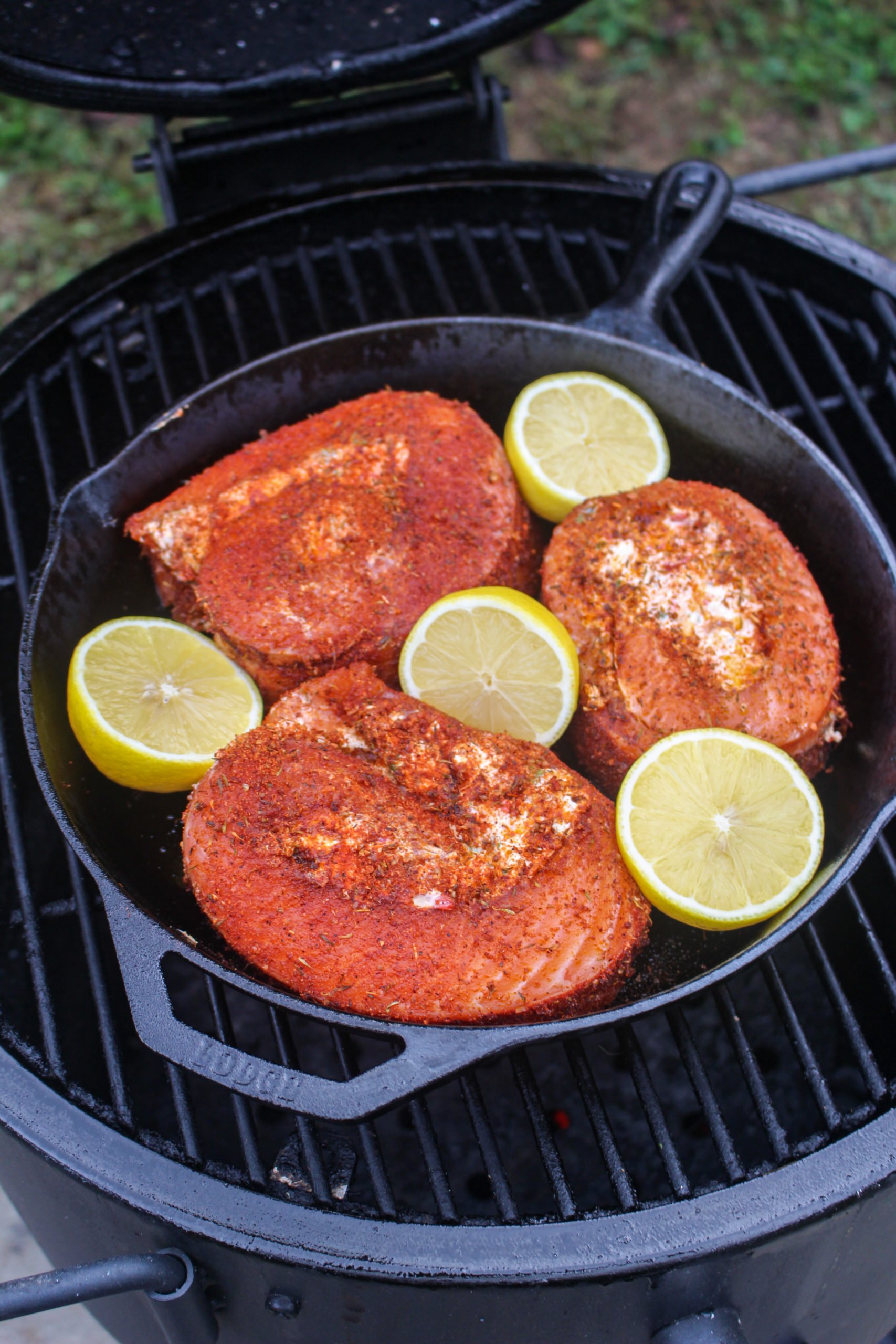 Maple Cajun Salmon Pinwheels