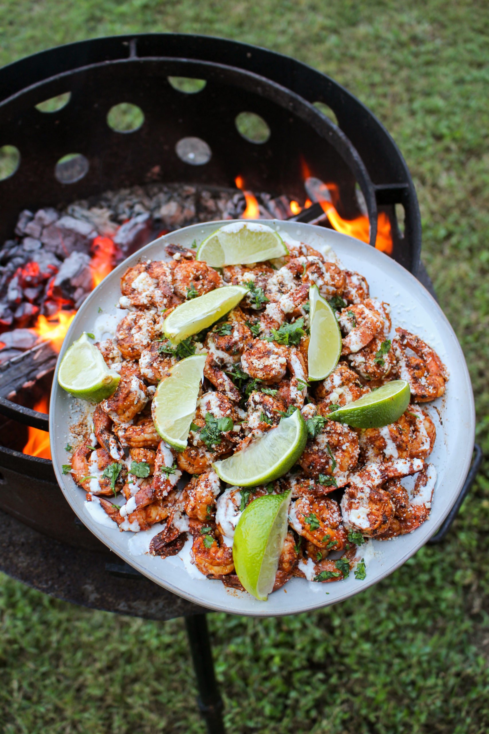 Spicy Mexican Street Shrimp