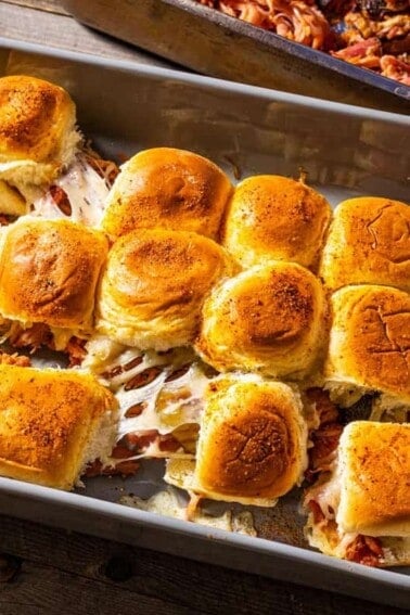 Smoked Pulled Ham Sandwiches Recipe