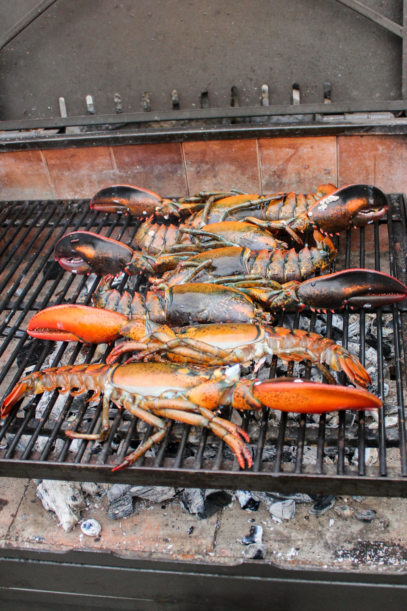 Grilled Lobster with Garlic-Parsley Butter