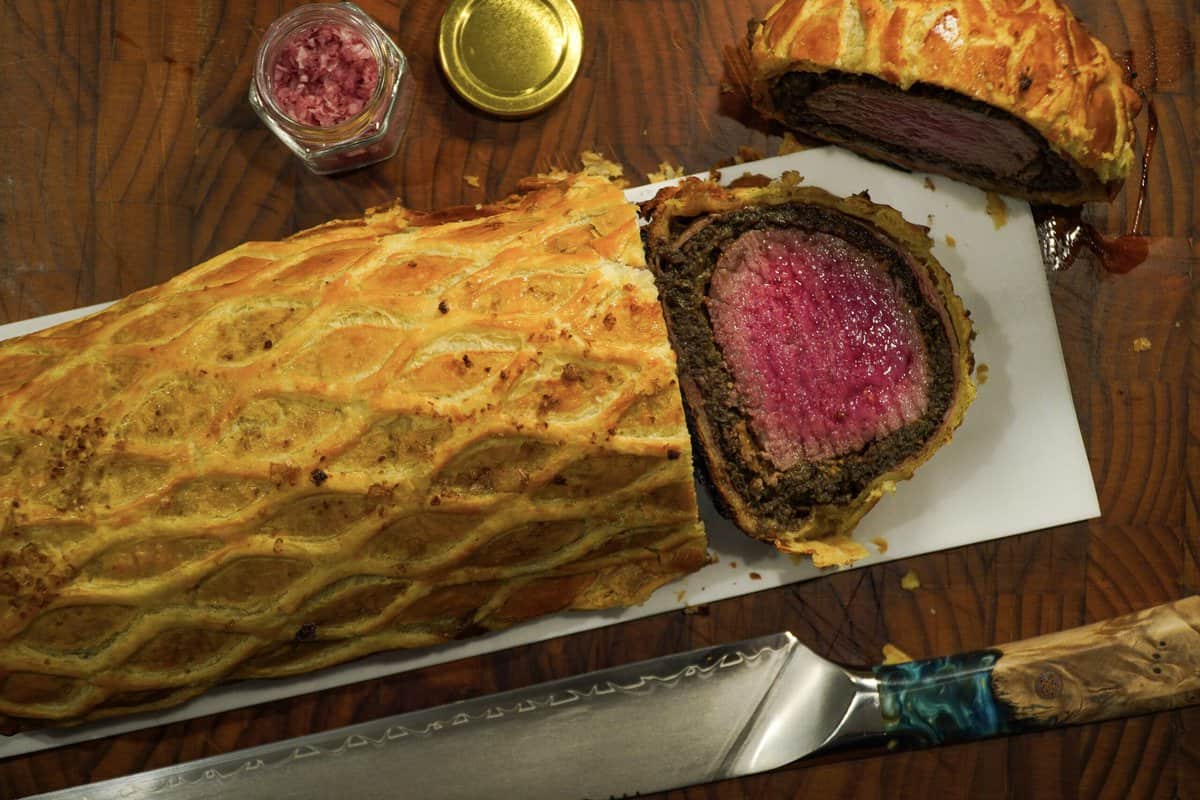 Beef Wellington for two