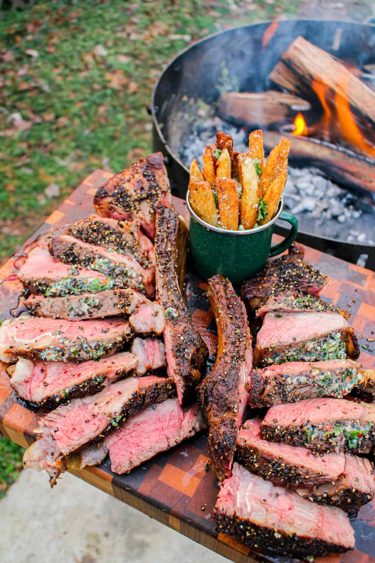 Peppercorn Crusted Steaks Recipe