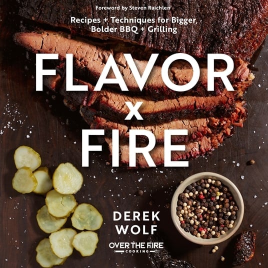 Flavor by Fire Cookbook Cover
