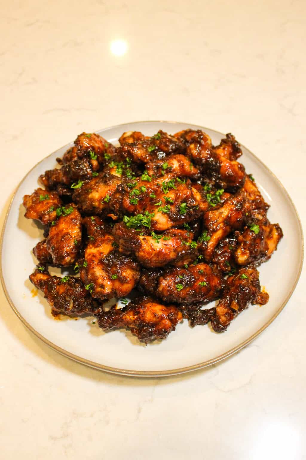 Honey Chipotle Garlic Chicken Wings Over The Fire Cooking