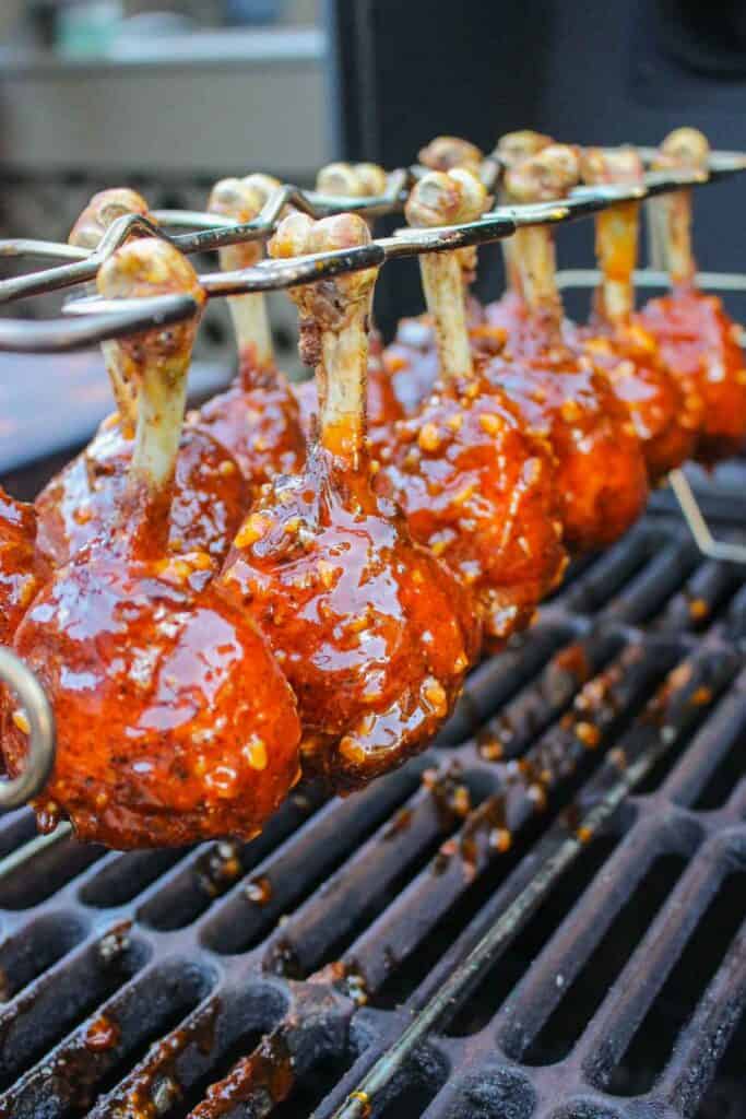 Smoked Chicken Lollipops Over The Fire Cooking