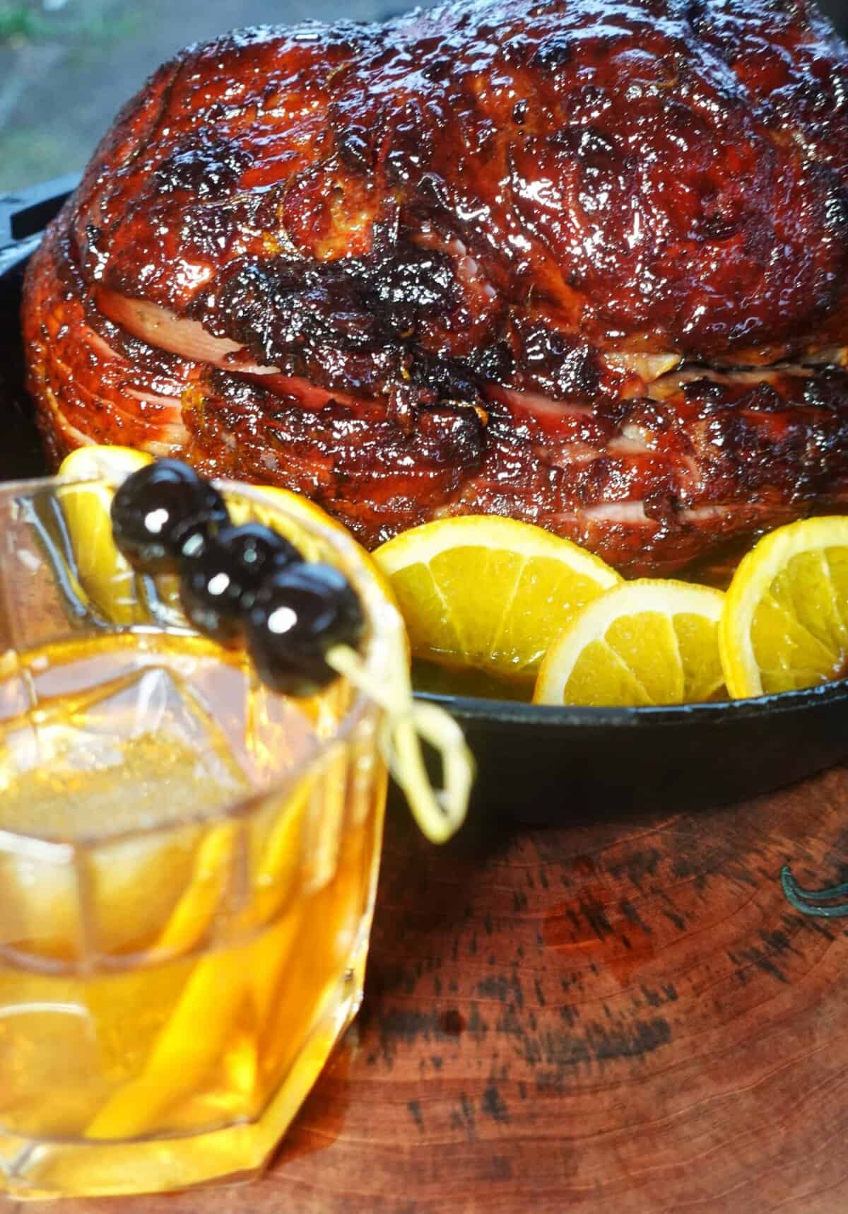 Brown Sugar Glazed Spiral Ham - Sip and Feast