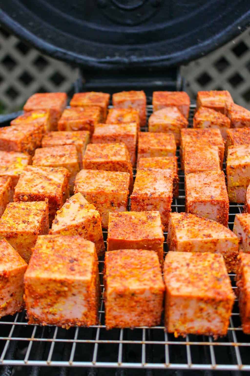 Smoked Bologna Burnt Ends Over The Fire Cooking