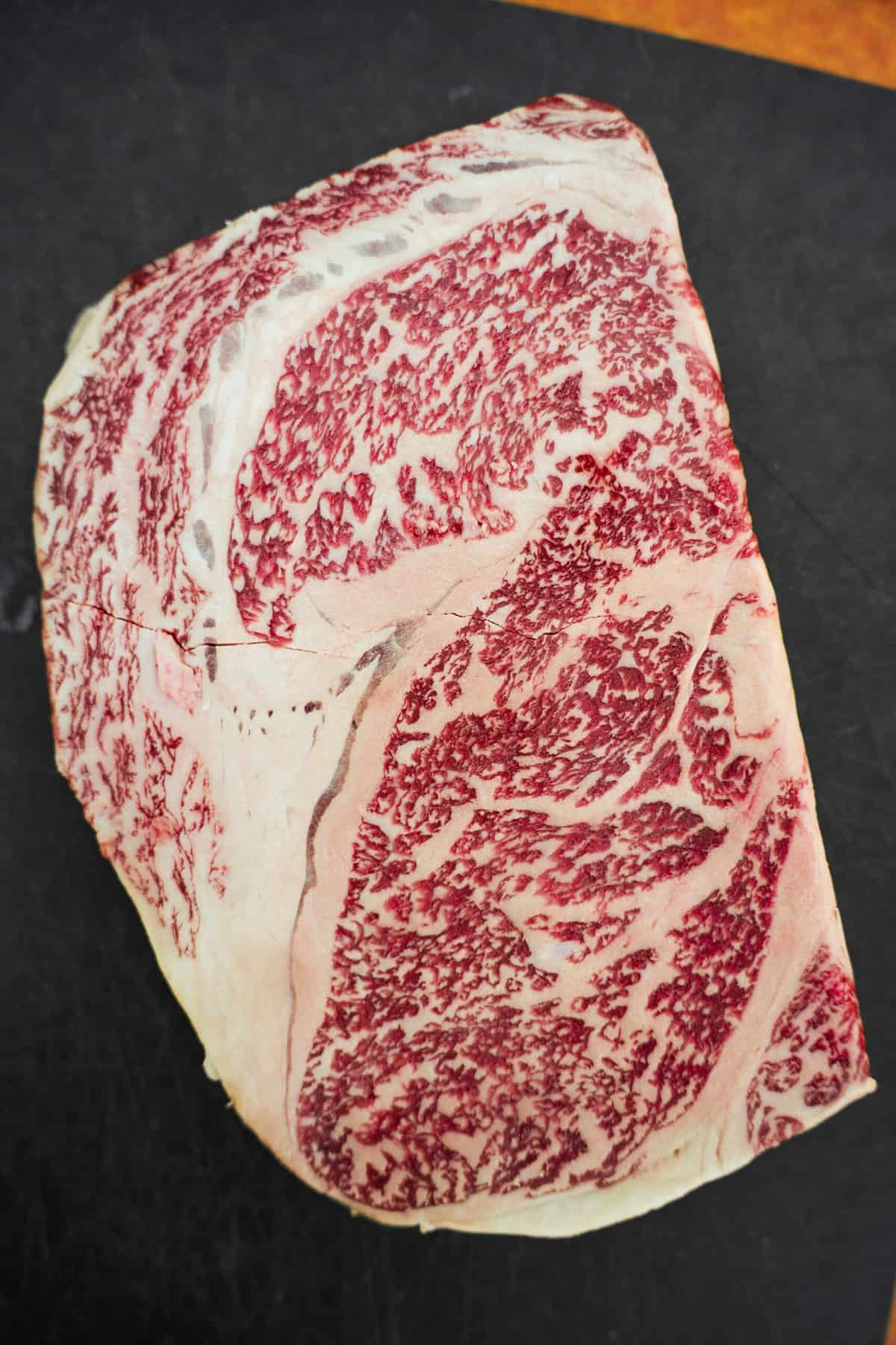 The A5 wagyu ribeye.