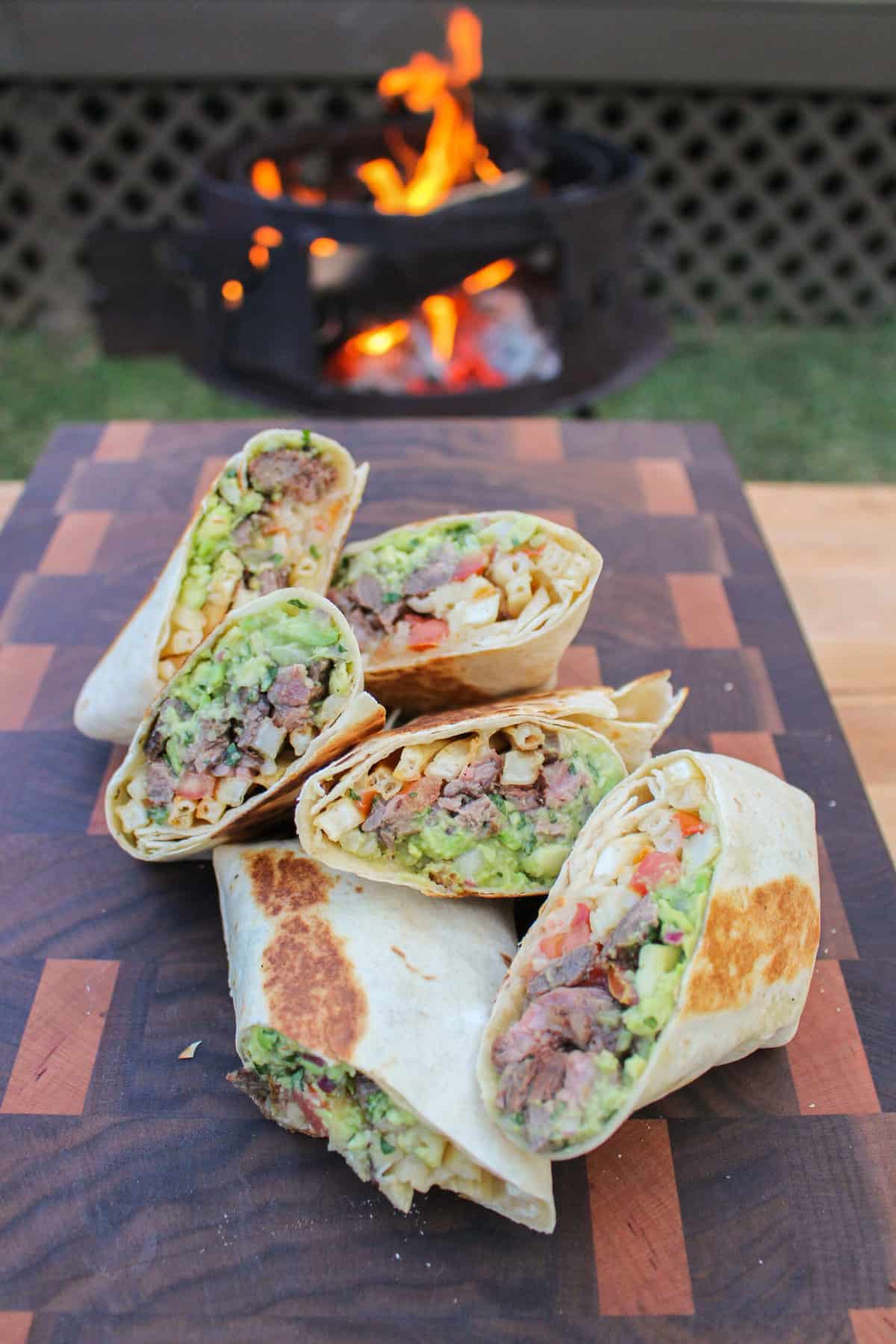 California-Style Carne Asada Burrito