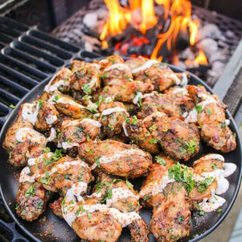 Honey Garlic Jalapeño Wings Over The Fire Cooking